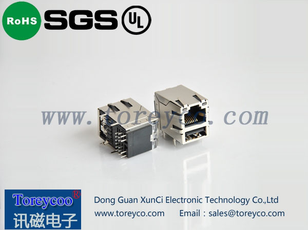 狗子28RJ45+单层USB